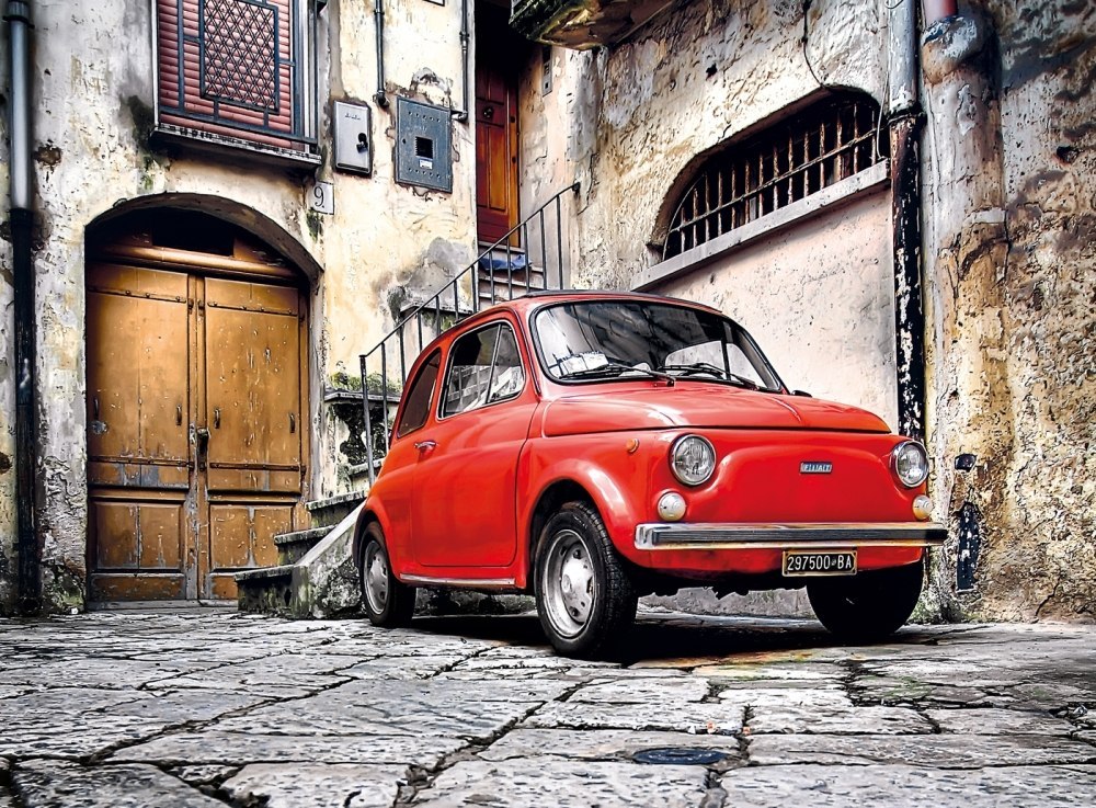 PUZZLE 500 PIEZAS FIAT CLEMENTONI 30575 CLEMENTONI